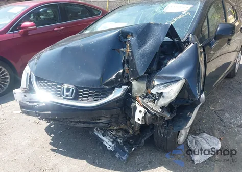 2013 Honda Civic Lx z USA, uszkodzony, nr VIN 2HGFB2F57DH517513